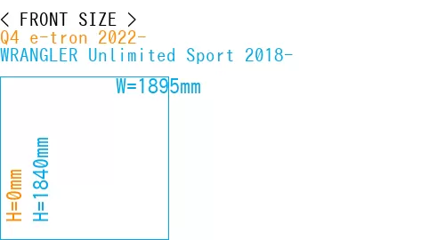#Q4 e-tron 2022- + WRANGLER Unlimited Sport 2018-
